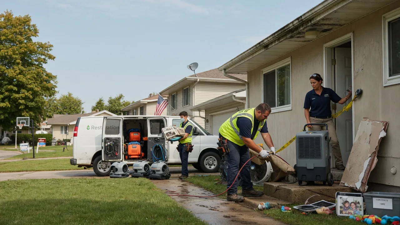 Water Damage Restoration in Stevensville, PA near me